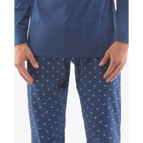 Pyjamas herr Gino oversized blå (79129)