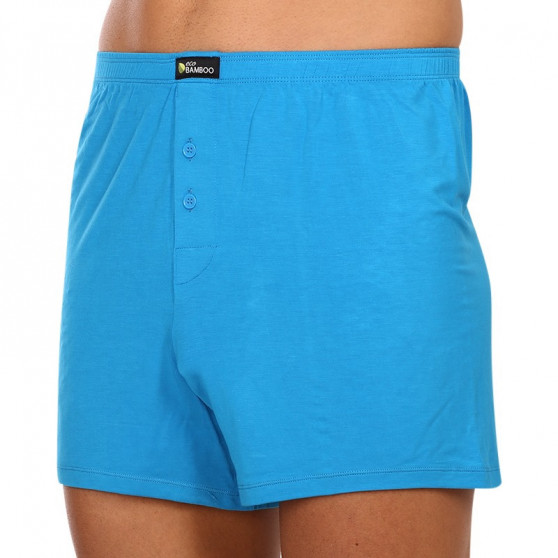 Boxershorts för herrar Gino bamboo blå (75194)