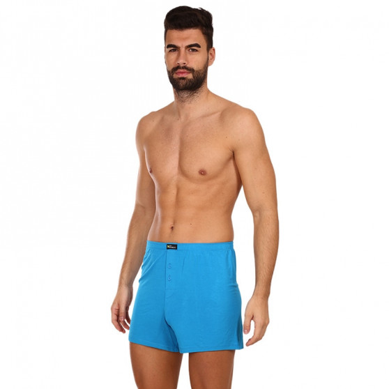 Boxershorts för herrar Gino bamboo blå (75194)