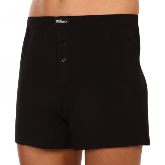 Boxershorts för herrar Gino bamboo svart (75194)