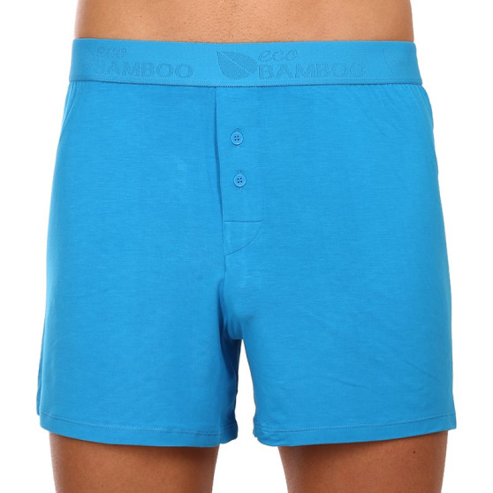 Boxershorts för herrar Gino bamboo blå (75195)