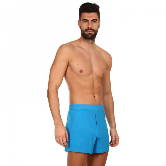 Boxershorts för herrar Gino bamboo blå (75195)