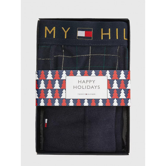 Set för män Tommy Hilfiger boxershorts och strumpor i en presentförpackning (UM0UM01996 0UI)