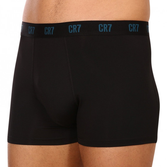 3PACK Boxershorts för herrar CR7 svart (8199-49-201)