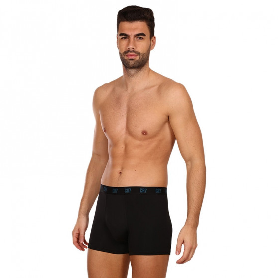 3PACK Boxershorts för herrar CR7 svart (8199-49-201)