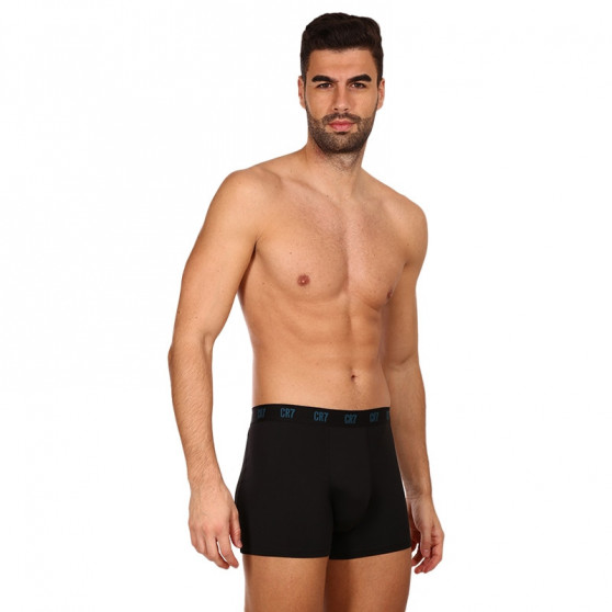 3PACK Boxershorts för herrar CR7 svart (8199-49-201)