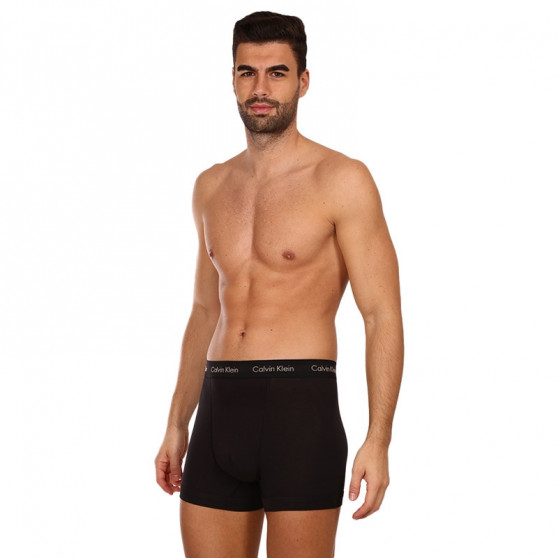 3PACK Boxershorts för herrar Calvin Klein svart (NB3056A-6G6)