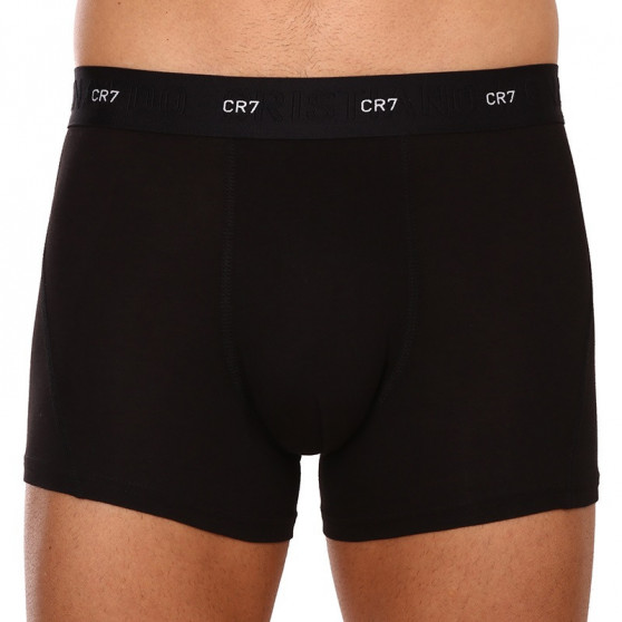 3PACK Boxershorts för herrar CR7 bambu svart (82130-49-404)