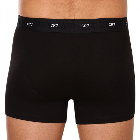 3PACK Boxershorts för herrar CR7 bambu svart (82130-49-404)