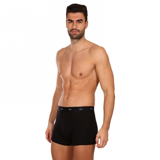 3PACK Boxershorts för herrar CR7 bambu svart (82130-49-404)