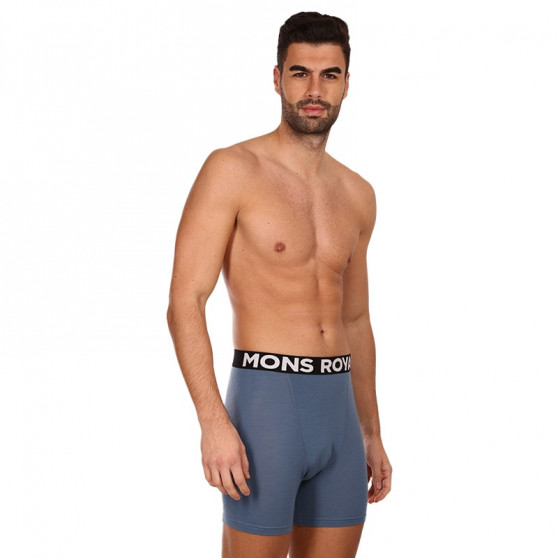 Boxershorts för herrar Mons Royale merino blå (100088-1169-376)