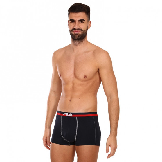 2PACK Boxershorts för herrar Fila mörkblå (FU5020/2-321)