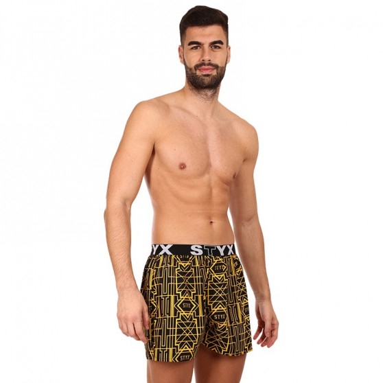 Boxershorts för herrar Styx konst sport gummi Gatsby (B1352)