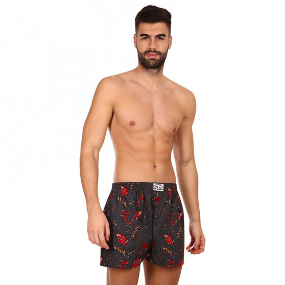 Boxershorts för herrar Styx konst klassiska gummiklor (A1552)