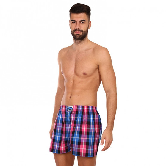 Boxershorts för herrar Styx klassisk elastisk flerfärgad (A932)