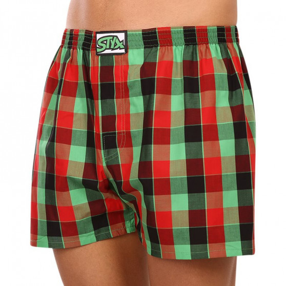 Boxershorts för herrar Styx klassisk elastisk flerfärgad (A938)