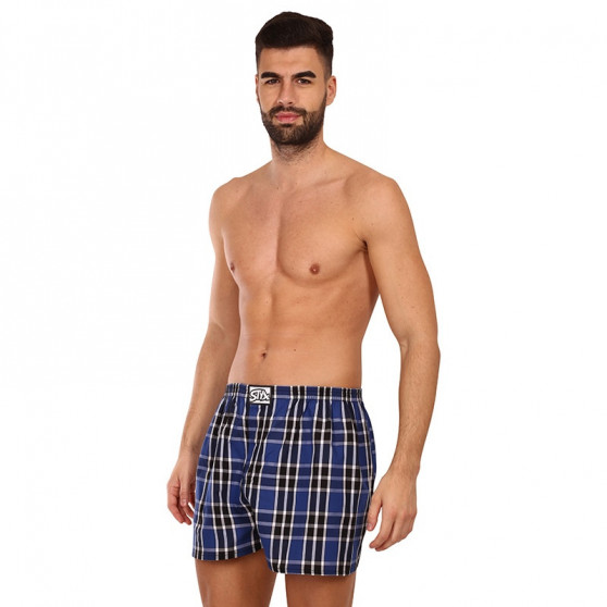 Boxershorts för herrar Styx klassisk elastisk flerfärgad (A940)