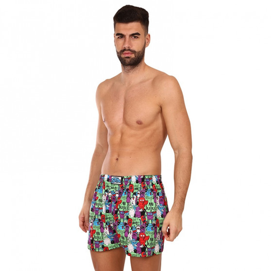 Boxershorts för herrar Styx konst klassiska gummimonster (A1555)