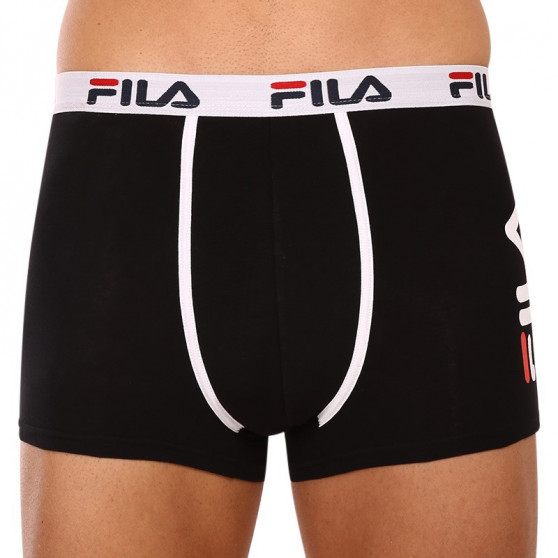 2PACK Boxershorts för herrar Fila svart (FU5040/2-200)