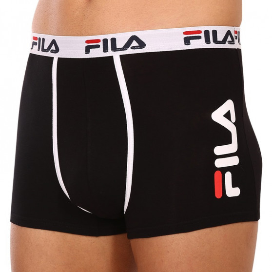 2PACK Boxershorts för herrar Fila svart (FU5040/2-200)