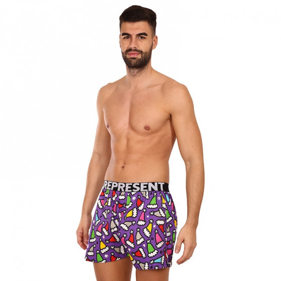 Shorts för män Represent exklusiv Mike firande (R2M-BOX-0727)