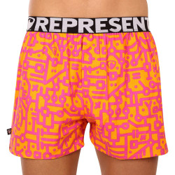 Shorts för män Represent exklusiv Mike elektrokarta (R2M-BOX-0731)