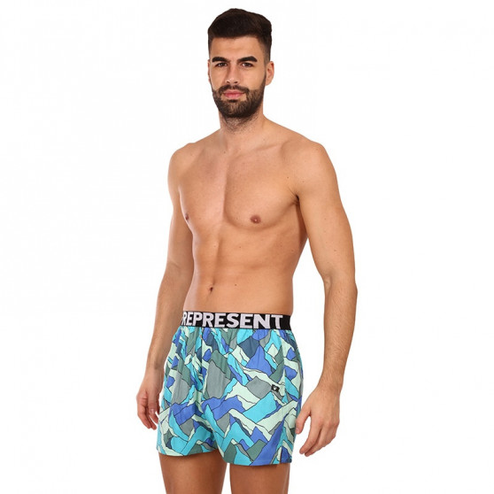 Shorts för män Represent exklusiv plats på Mike-glaciären (R2M-BOX-0750)