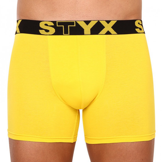 3PACK boxershorts för män Styx lång sport elastisk flerfärgad (U9696863)