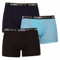 3PACK Boxershorts för herrar Lee Cooper multicolour (LCUBOX3P4-1946712)