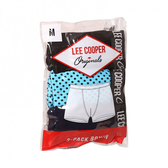 3PACK Boxershorts för herrar Lee Cooper multicolour (LCUBOX3P4-1946712)