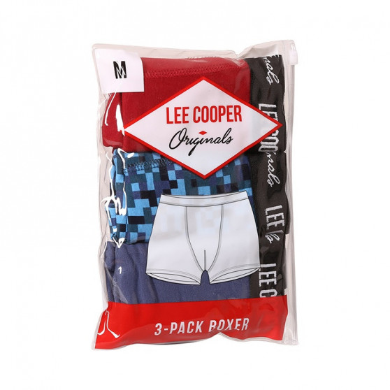 3PACK Boxershorts för herrar Lee Cooper multicolour (LCUBOX3P2-1946710)