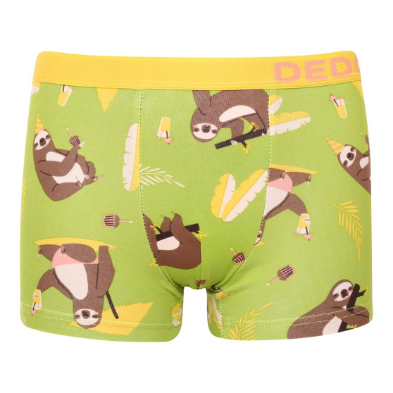 Glada boxershorts för pojkar Dedoles Party sloth (GMBB181)