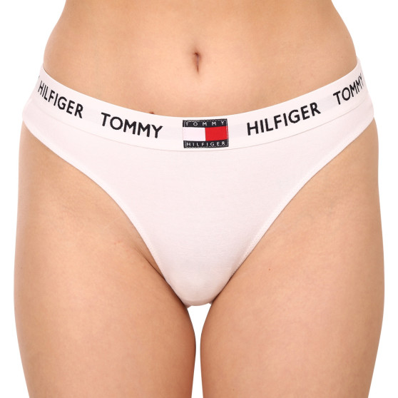 Stringtrosor för damer Tommy Hilfiger vit (UW0UW02198 YCD)