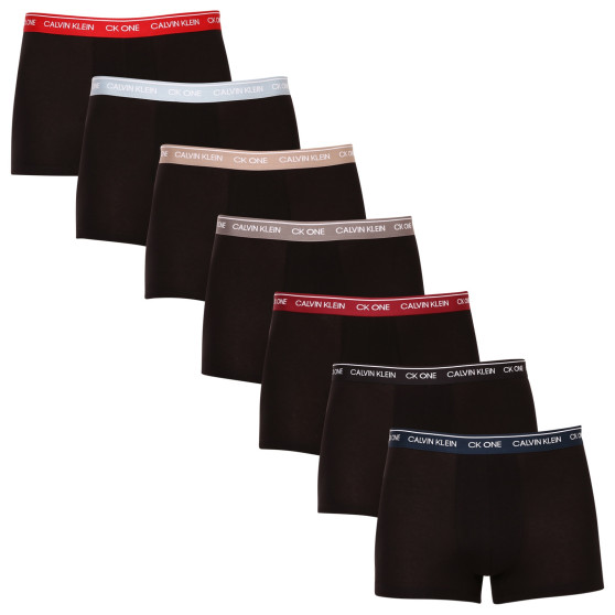 7PACK Boxershorts CK ONE svart för herrar (NB2860A-6MA)