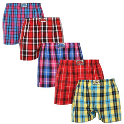 5PACK Boxershorts för herrar Styx klassisk elastisk flerfärgad (A93132333435)