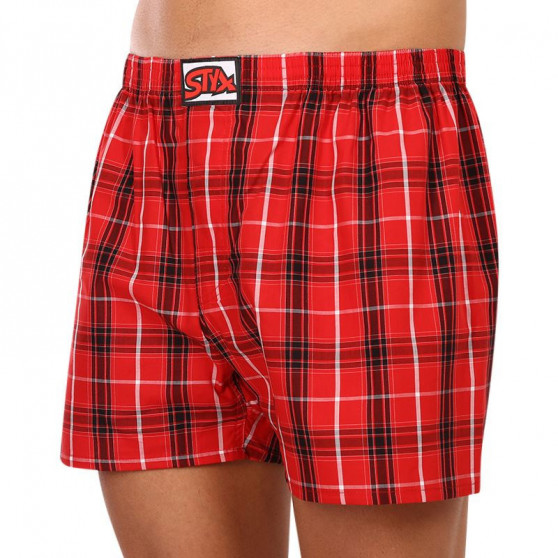 5PACK Boxershorts för herrar Styx klassisk elastisk flerfärgad (A93132333435)