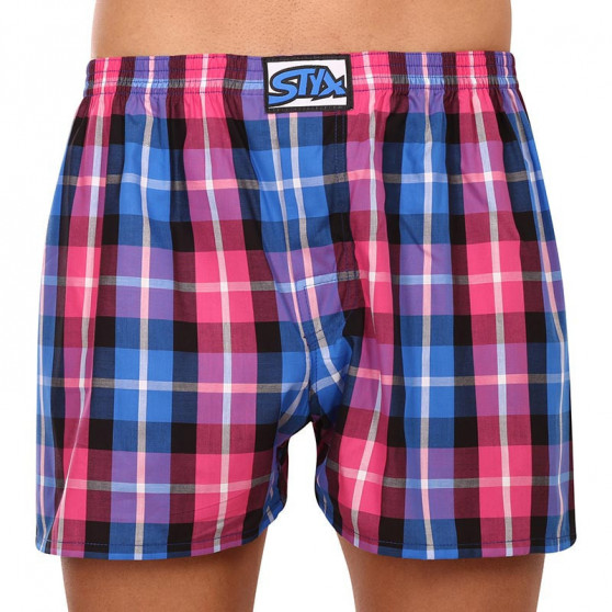 5PACK Boxershorts för herrar Styx klassisk elastisk flerfärgad (A93132333435)