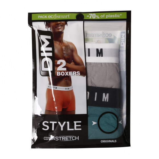 2PACK Boxershorts för herrar DIM multicolour (DI000ARL-9UW)