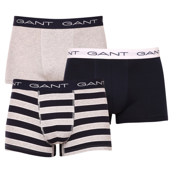 3PACK Boxershorts för herrar Gant multicolour (902233403-94)