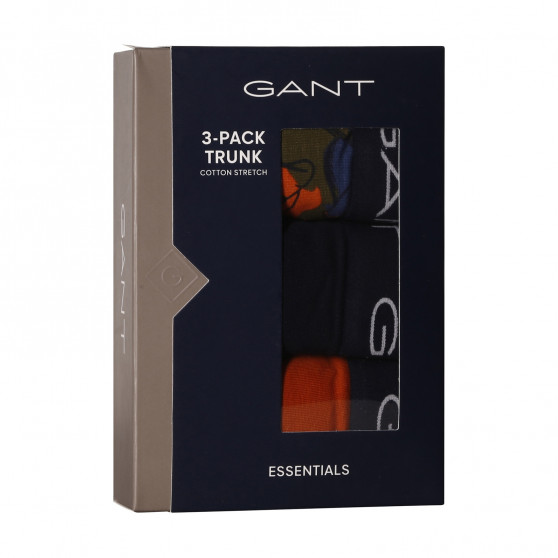 3PACK Boxershorts för herrar Gant multicolour (902233443-369)