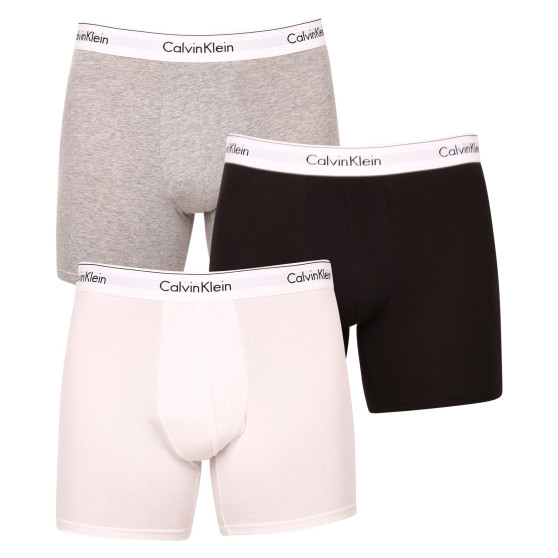 3PACK Boxershorts för herrar Calvin Klein multicolour (NB2381A-MP1)