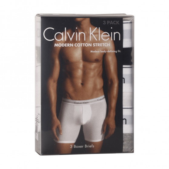 3PACK Boxershorts för herrar Calvin Klein multicolour (NB2381A-MP1)