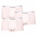 3PACK Boxershorts för herrar Calvin Klein vit (NB2380A-100)