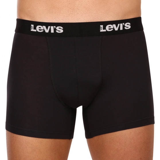 7PACK Boxershorts för herrar Levis svart (701222089 001)