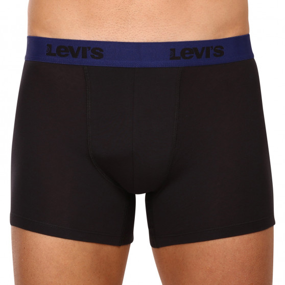 7PACK Boxershorts för herrar Levis svart (701222089 001)