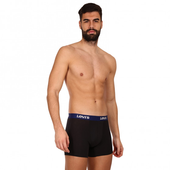 7PACK Boxershorts för herrar Levis svart (701222089 001)