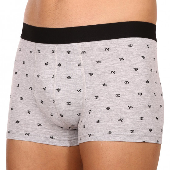 2PACK Boxershorts för herrar Molvy grå (MP-1071-BEU)