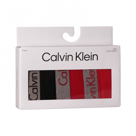 3PACK damtrosor Calvin Klein multicolour (QD3561E-6VS)