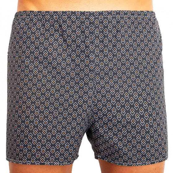 3PACKBoxershorts för herrar  flerfärgad extra oversized Foltýn