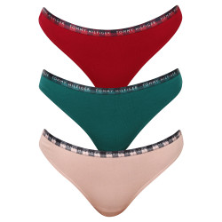 3PACK Stringtrosor för kvinnor Tommy Hilfiger multicolour (UW0UW03921 0WQ)